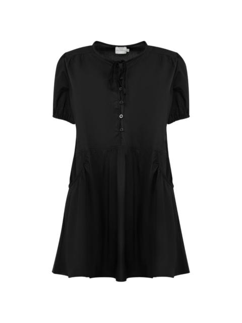 DEIJI STUDIOS crew-neck mini dress
