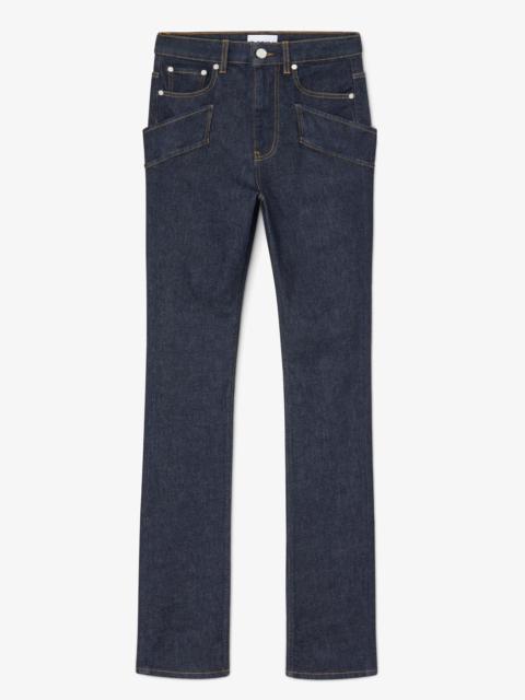 GANNI SLIM SKINNY JEANS IN STRETCH DENIM
