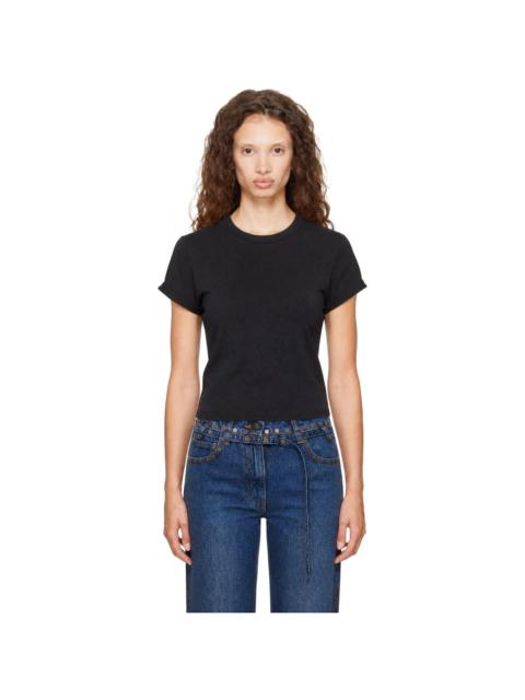Victoria Beckham Black Tilly T-shirt