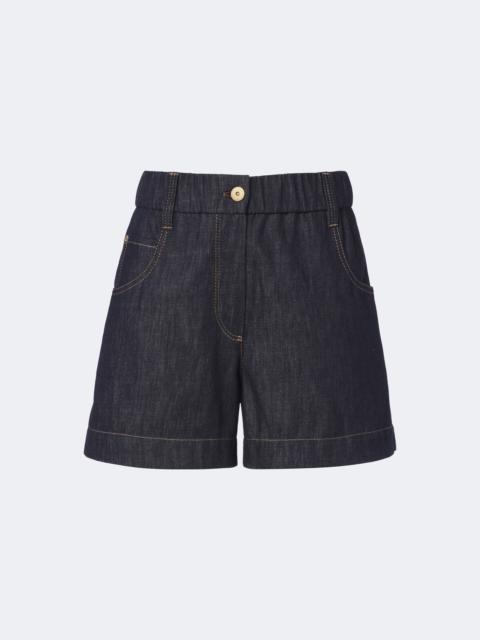 Brunello Cucinelli Monili denim shorts