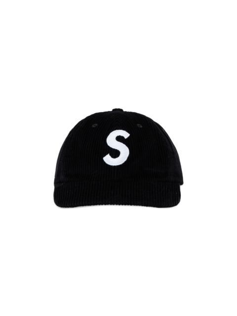 Supreme Corduroy S Logo 6-Panel 'Black'