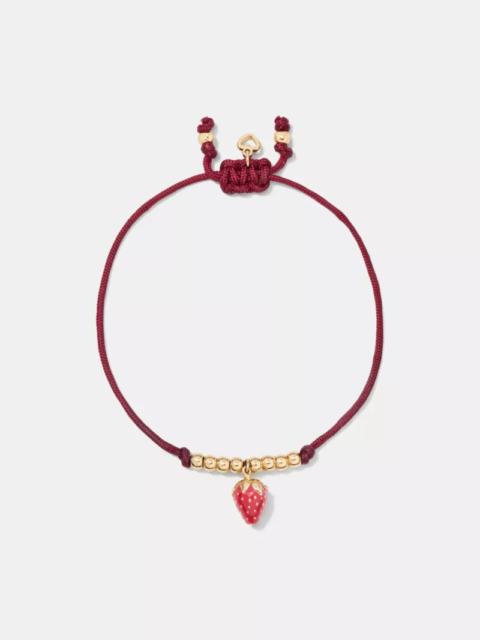kate spade Summer Daze Strawberry Cord Bracelet
