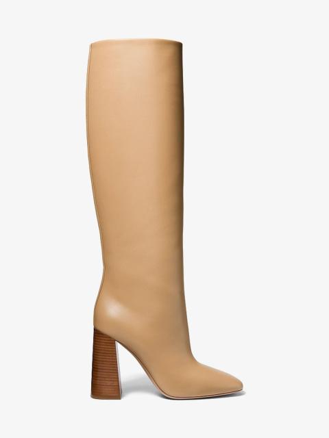 MICHAEL KORS COLLECTION Arianna Leather City Boot