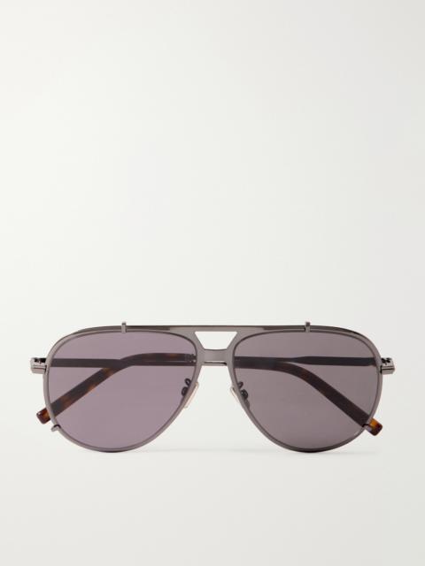 Dior DiorBlackSuit A3U Aviator-Style Metal Sunglasses
