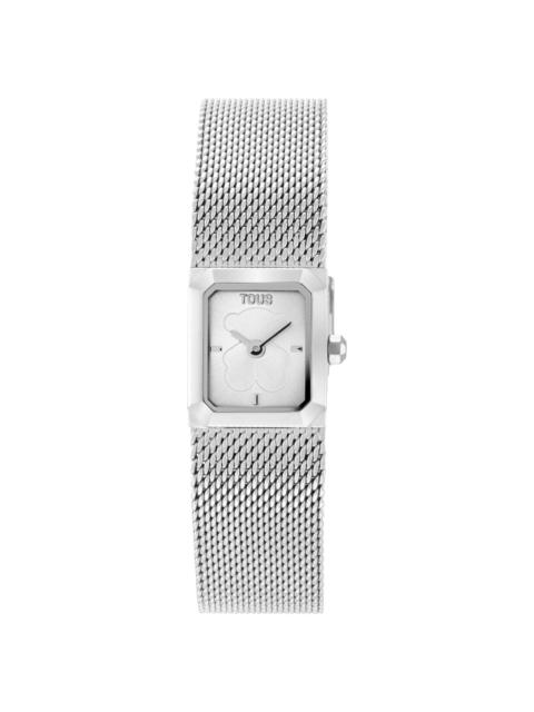 TOUS Analog Watch with steel Milanese mesh bracelet Mini Mesh