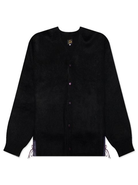 NEEDLES EP MOHAIR CARDIGAN - BLACK