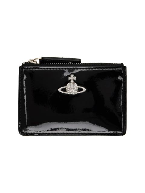 Vivienne Westwood Black Slim Long Card Holder