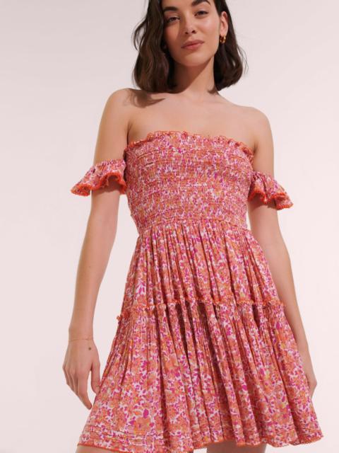 Mini Dress Aurora - Pink Net
