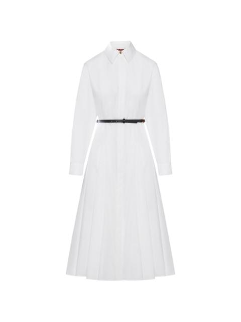 Max Mara belted midi dress