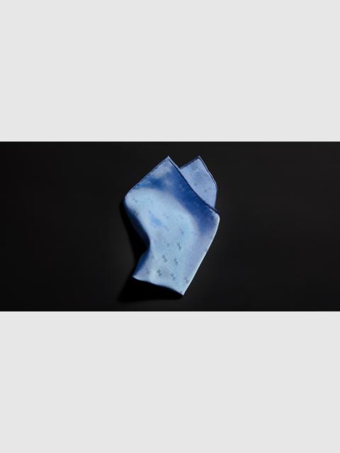 GUCCI Horsebit silk jacquard pocket square