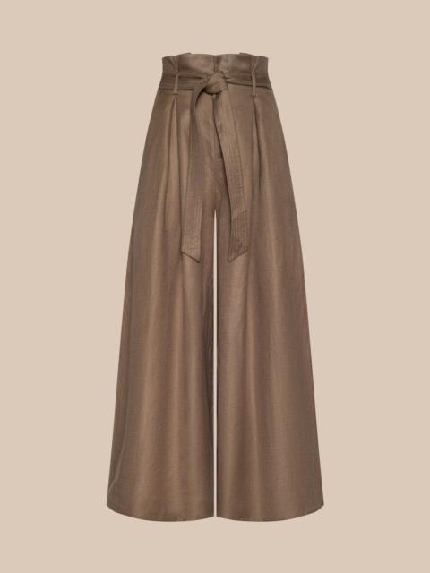 L'AGENCE Lowen Linen-Blend Pant