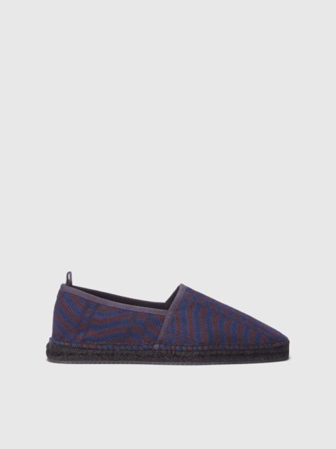 Missoni Espadrilles with zig zag texture