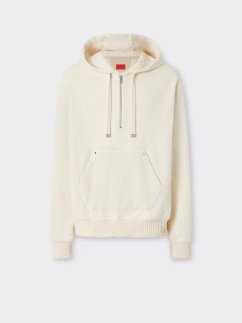 Ferrari Bouclé Terry Hooded Sweatshirt