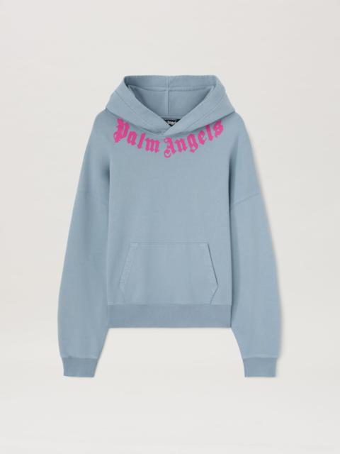 Palm Angels Neck logo Hoodie