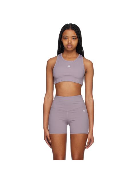 【関税込み】ANINE BING パープル Blair スポーツブラ ANINE BING Purple Blair Bra | REVERSIBLE