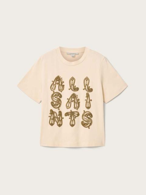 ALLSAINTS ELLA EMBROIDERED LISA BOXY T-SHIRT