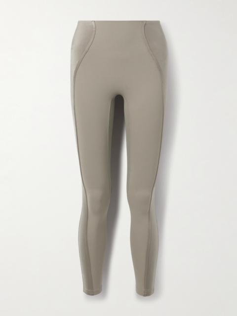lululemon Align Paneled Stretch-satin Jersey And Nulu High-rise Leggings