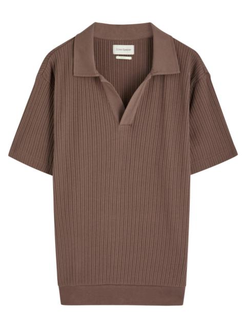 Oliver Spencer Oliver Spencer Westcott Ribbed Cotton Polo Shirt