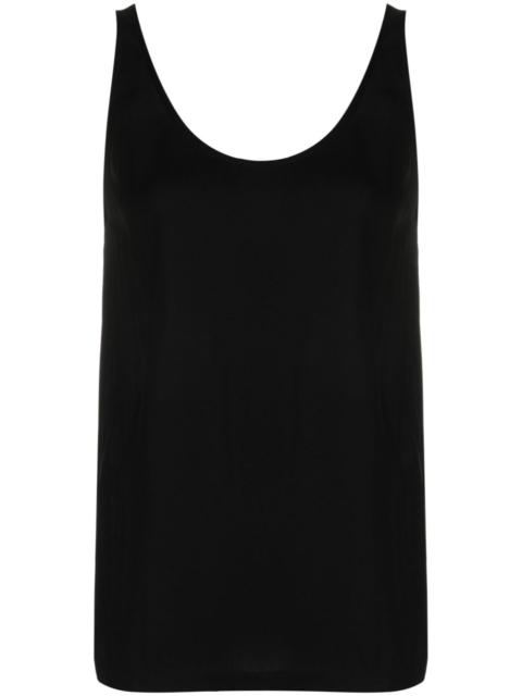 FABIANA FILIPPI scoop-neck sleeveless blouse