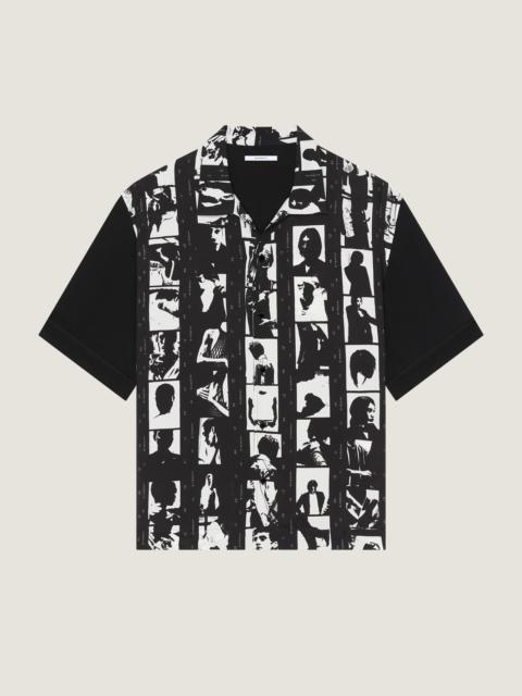 Givenchy SHIRT WITH PHOTOGRAPHIC NEGATIVE PRINT