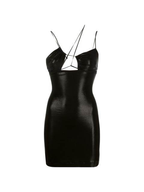 cut-out minidress