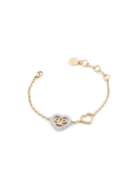 PHILIPP PLEIN rocked hearts bracelet