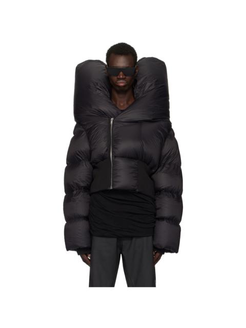 Rick Owens Black Porterville Anubis Down Jacket