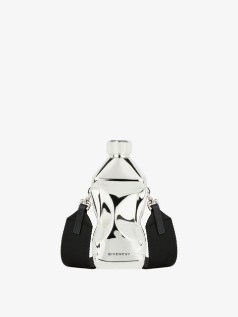 GIVENCHY 4G CRUSHED FLASK IN METAL WITH STRAP