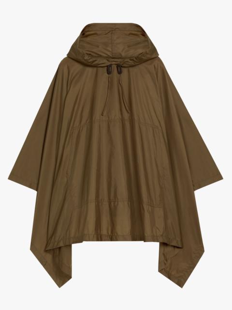 Mackintosh ALNESS MOCHA NYLON HOODED PONCHO | LMC-063