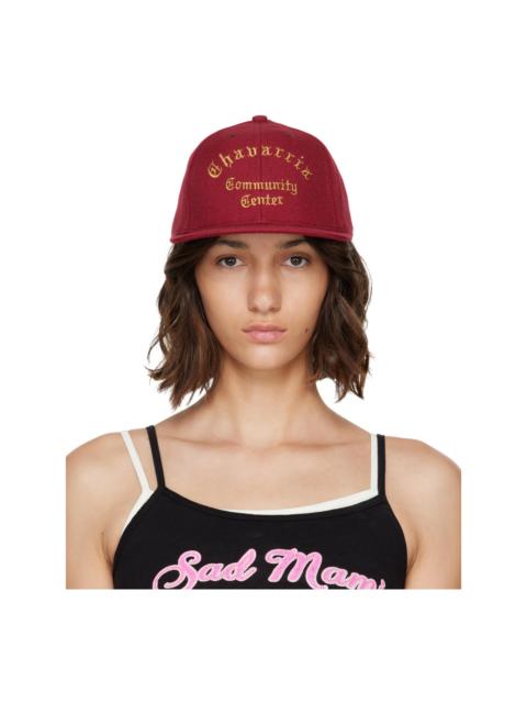 WILLY CHAVARRIA Red 'Community Center' Cap