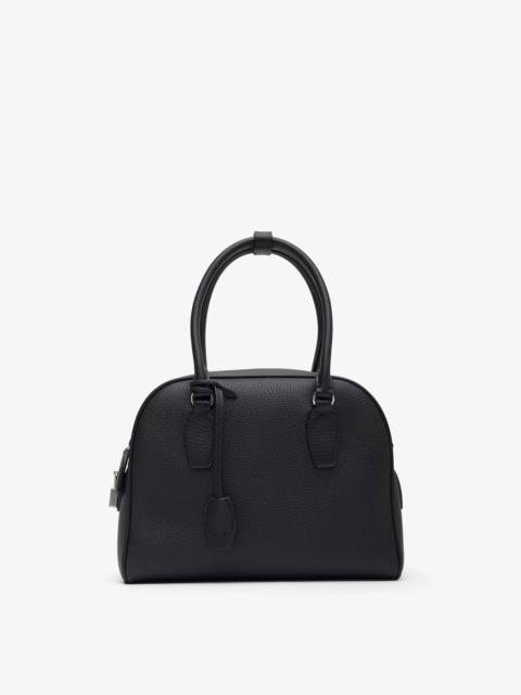 The Row India 10.00 black top handle bag