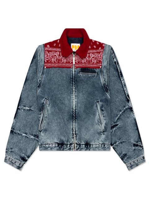 PDF Cape Jacket Blue Wash