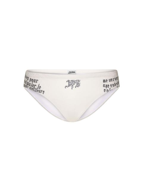 Jean Paul Gaultier Tattoo Wings trunks