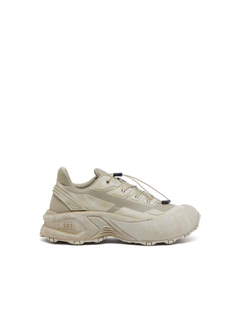 Diesel D-CAGE-DISTRESSED CHUNKY SNEAKERS IN RIPSTOP