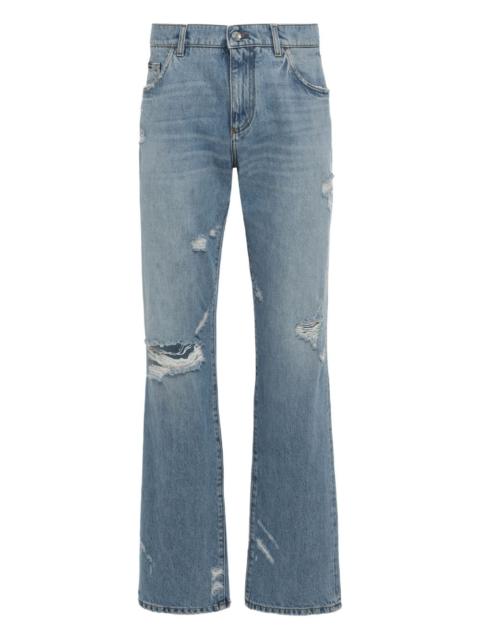 Dolce & Gabbana distressed jeans