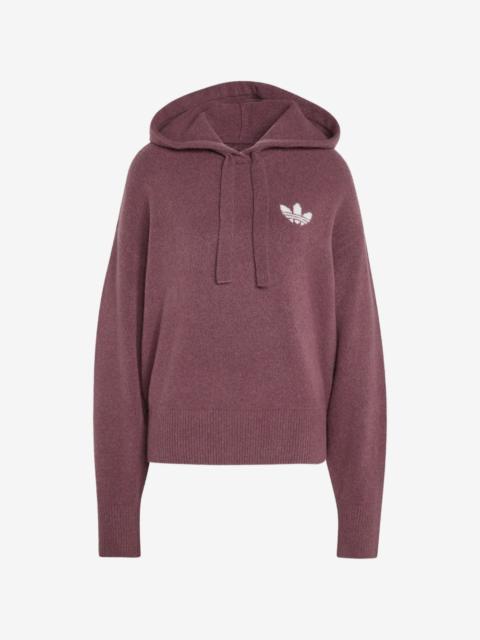 adidas essentials knit hoodie