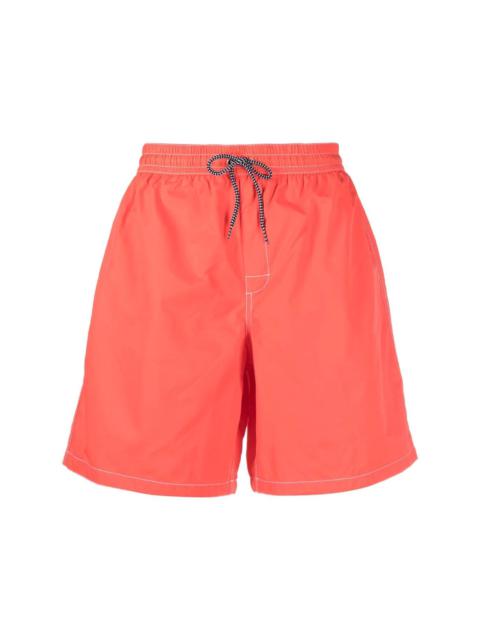 A.P.C. logo-embroidered swimming shorts