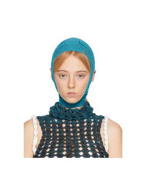 ISA BOULDER Blue Map Balaclava