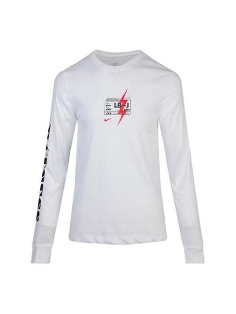 Nike Nike DRI-FIT LEBRON LeBron James Basketball Long Sleeves White CD1124-100
