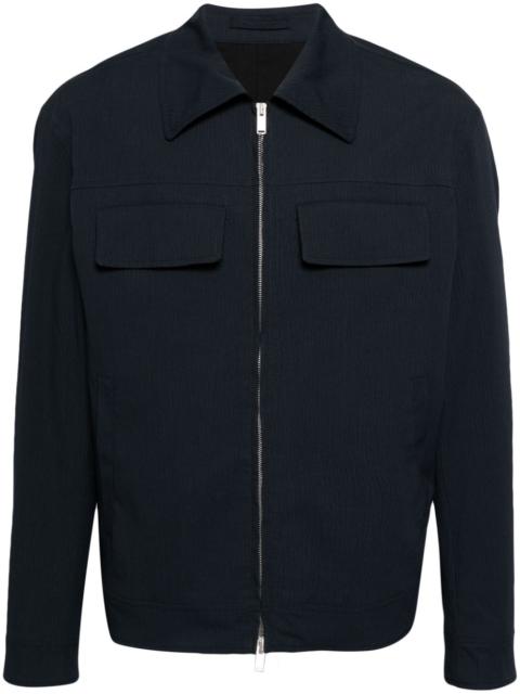 LARDINI zipped lightweight jacket