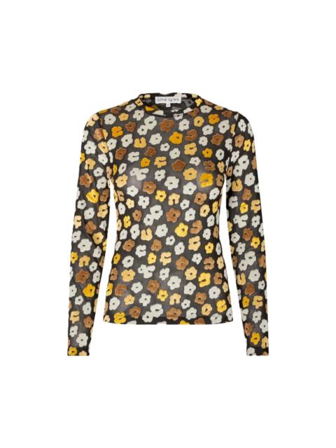 STINE GOYA VELVET DEVORE TOP