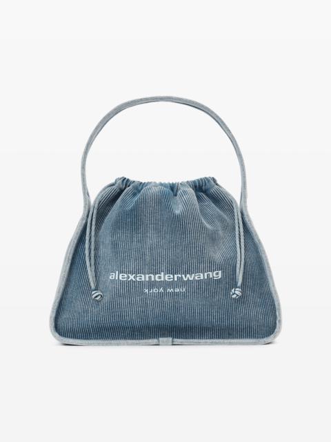 Alexander Wang Ryan Large Bag In Faded Rib Knit