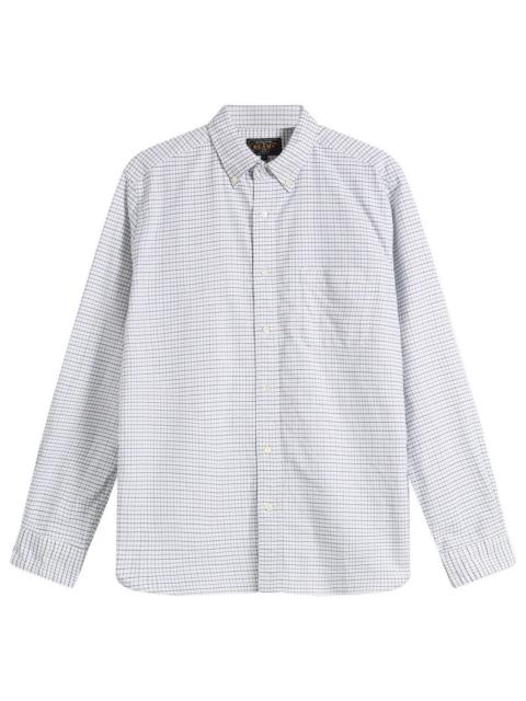 BEAMS PLUS Beams Plus Tattersall Check Button Down Oxford Shirt