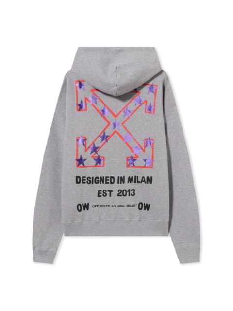 Off-White Star Arrow Zip Skate Hoodie