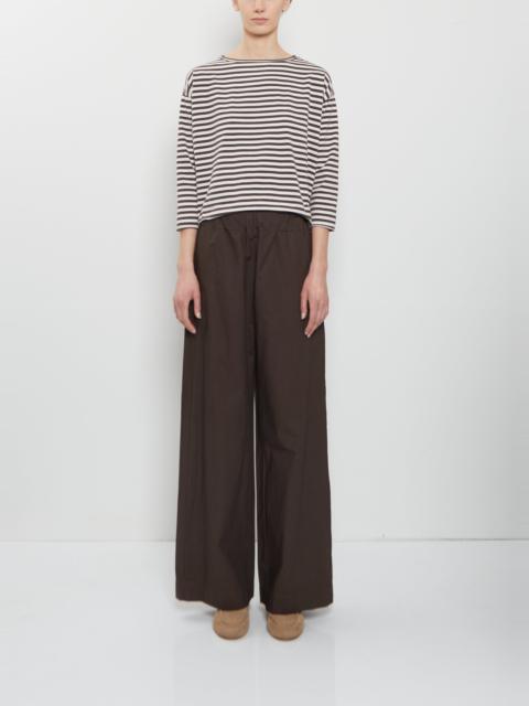 LABO.ART Diana Cotton Clara Pant — Maron