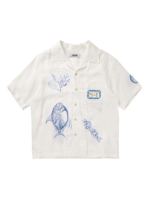 Adish fish-print shirt
