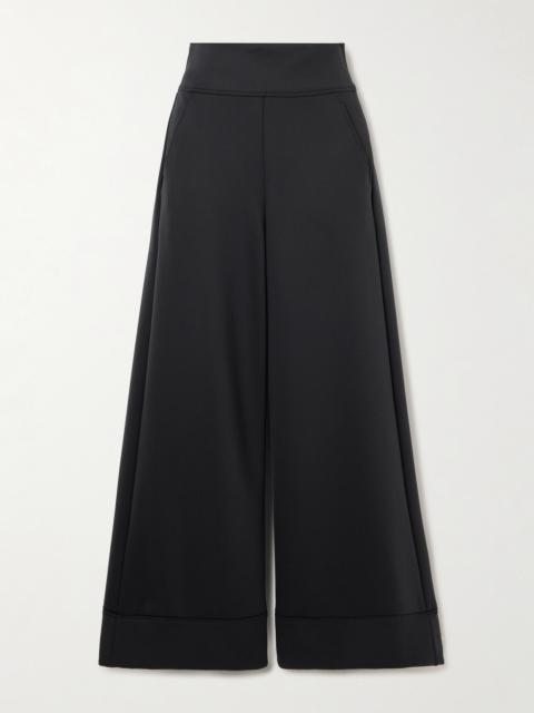 Max Mara Fagiani Stretch-twill Wide-leg Pants