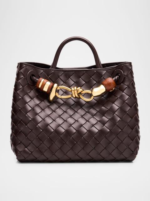 Bottega Veneta Andiamo Small Leather Top-handle Bag