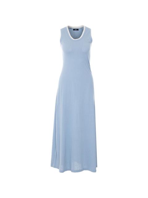 ELEH contrast-trim maxi dress