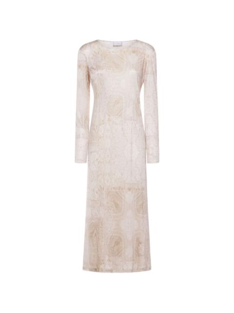 Pierre-Louis Mascia Febo paisley-pattern midi dress